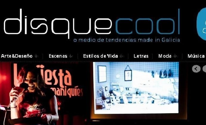 Imagen De Portada De La Web EP Y Disquecool 