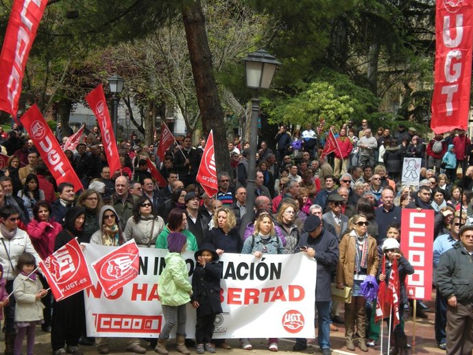 Manifestación 1º Mayo C-LM
