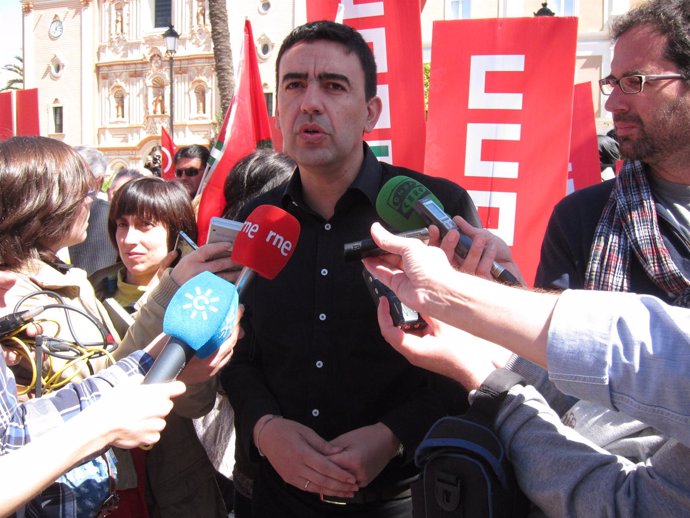 El Portavoz Del PSOE En El Parlamento Andaluz, Mario Jiménez.