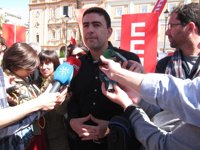 Jiménez (PSOE-A) asegura que España vive "la mayor sequía de derechos" y pide al Gobierno diálogo
