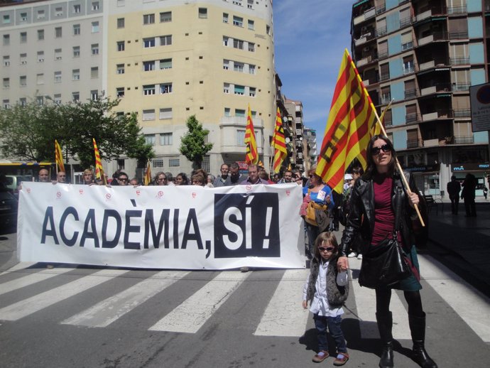 Manifestación 1 De Mayo En Lleida