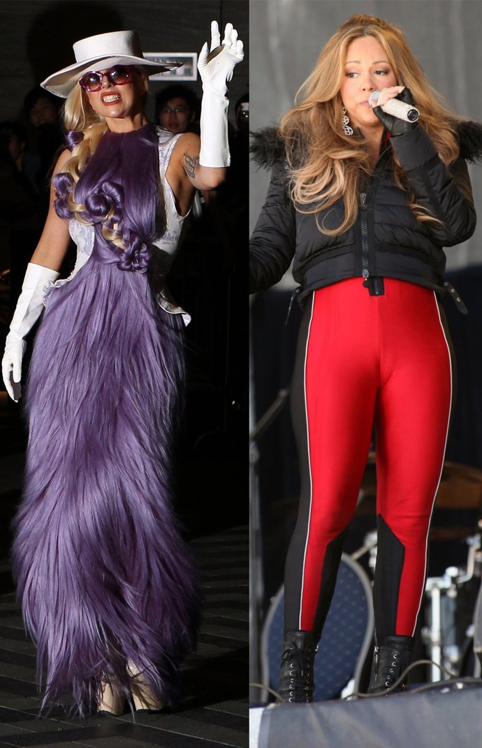 Montaje De Lady Gaga Y Mariah Carey 