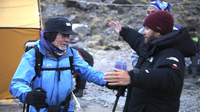 Carlos Soria, Antes De Iniciar La Ascensión Al Annapurna