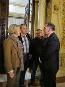 Reunión Entre Subdelegación Y UGT Sobre Santa Bárbara