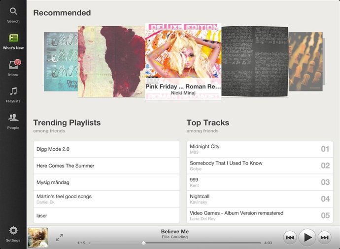 Spotify Para Ipad