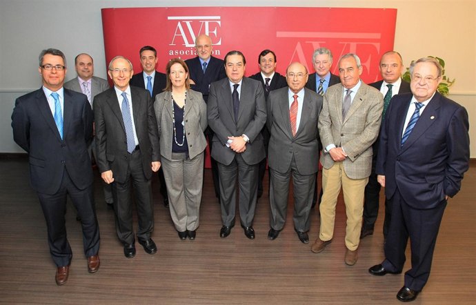 La Junta Directiva De AVE Que Lidera Vicente Boluda, En Una Imagen De Archivo.