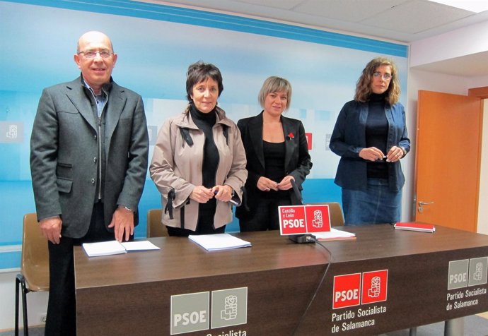 Rueda De Prensa Sobre Sanidad Del PSOE De Salamanca