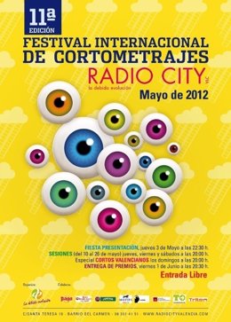 Cartel 11ª Edición Festival Internacional De Cortometrajes De Radio City