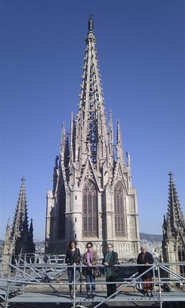 Cimborio De La Catedral De Barcelona Restaurado