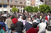 Unas 200 personas se concentran en Valencia en defensa de un periodismo "riguroso" y "libre de presiones y servidumbres"
