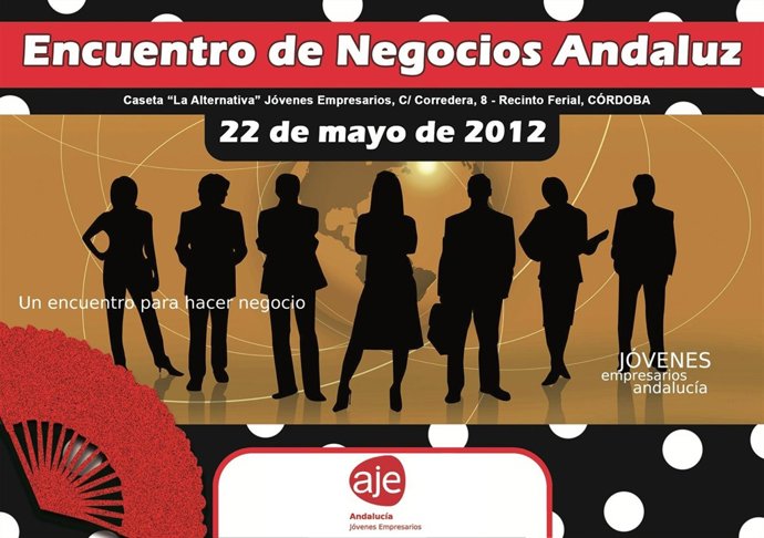 Cartel Del Encuentro De Negocios Andaluz En La Feria De Córdoba