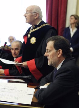 Rajoy Y Romay Beccaría En El Consejo De Estado