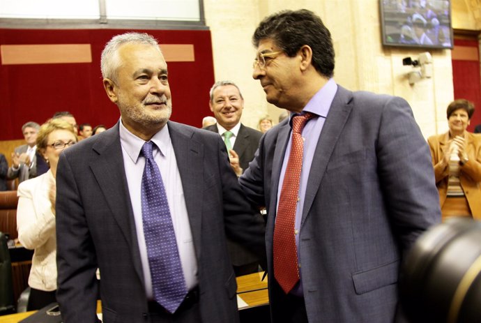 José Antonio Griñán Y Diego Valderas, Este Jueves En El Parlamento