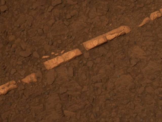 Mineral Evidencia De Agua En Marte