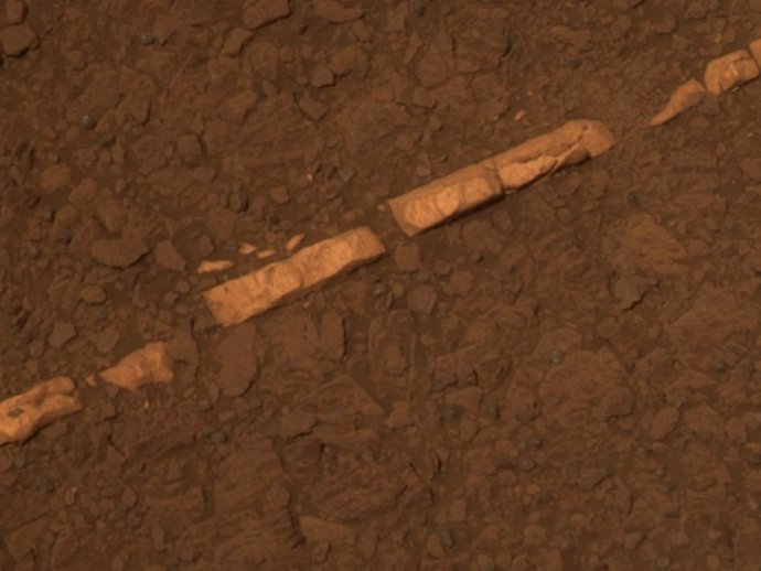 Mineral Evidencia De Agua En Marte