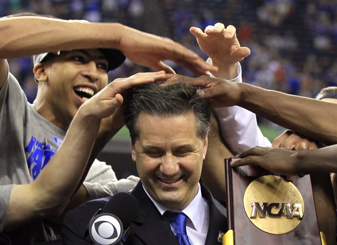 Anthony Davis Y John Calipari, De Kentucky