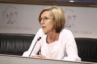 Rosa Díez afirma que la aplicación del copago farmacéutico "nunca" debe ser la primera medida de recorte