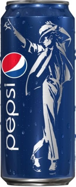 Lata De Pepsi Con La Imagen De Michael Jackson