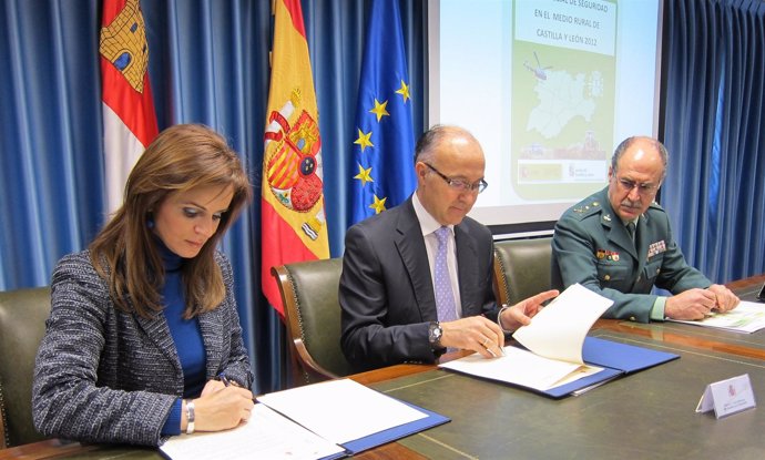 Acuerdo De Colaboración Entre Junta Y Gobierno Sobre Seguridad En El Medio Rural