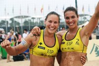 Voley playa (F).- Fernández Steiner-Baquerizo firma la quinta plaza en el World Tour de Shanghai