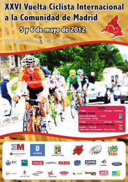 Cartel XXVI Vuelta Ciclista Internacional De La Comunidad