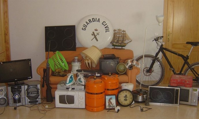 Objetos Recuperados De Los Robos