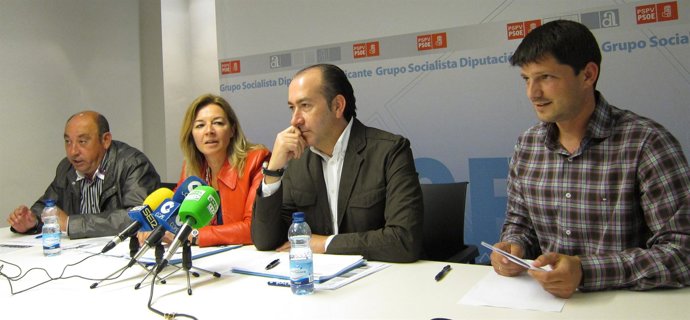 Jaume Pascual, Concha Andrés, Alejandro Soler Y David Cerdán