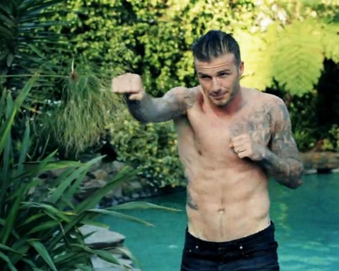 David Beckham En La Producción De Elle UK