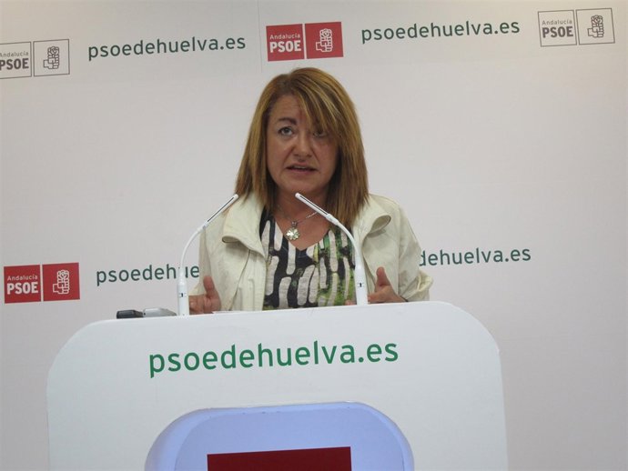 La Vicesecretaria Del PSOE De Huelva, Antonia Moro.