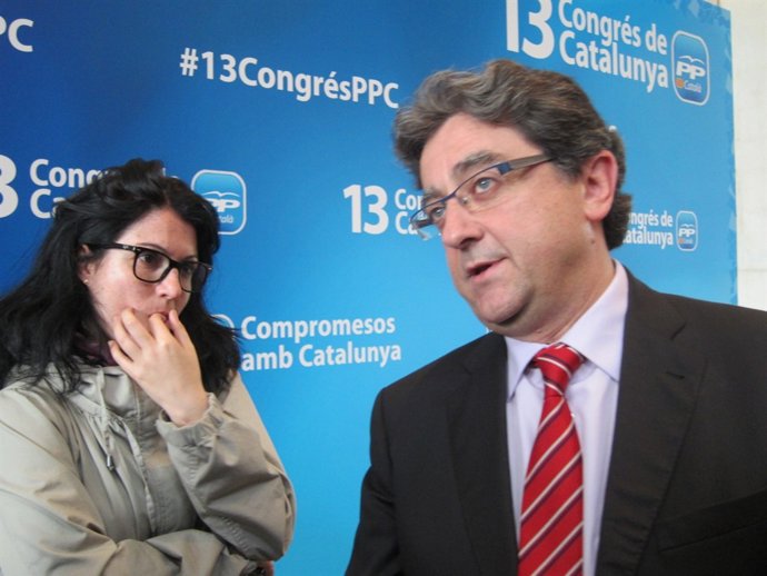 El Portavoz Del PP Catalán En El Parlament, Enric Millo