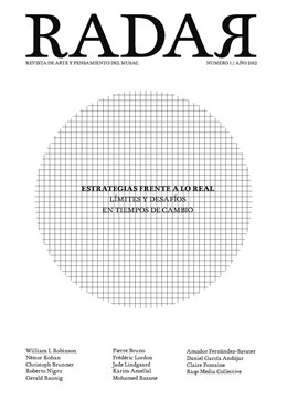 Portada Del Número 1 De La Revista De Arte Y Pensamiento 'Radar'