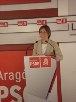 La Secretaria De Organización Del Partido Socialista (PSOE) En Aragón, Eva Sáenz