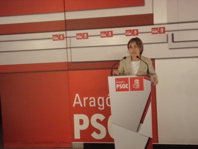 La Secretaria De Organización Del Partido Socialista (PSOE) En Aragón, Eva Sáenz