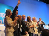 Moragas y Ayllón reivindican el "reformismo patriótico" de Rajoy ante el PP catalán