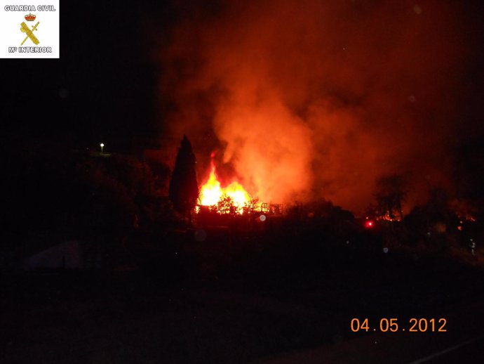 Incendio En Las Chabolas De Melilla