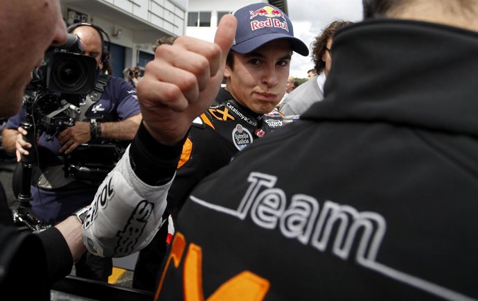 Marc Márquez Tras Conseguir La 'Pole'