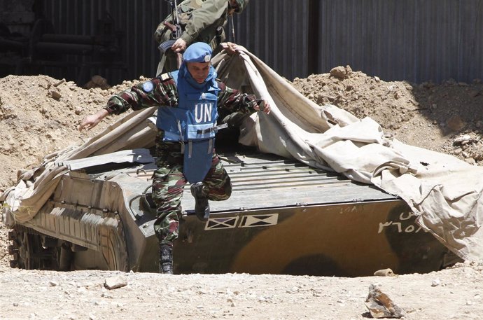 Siria ONU Tanque