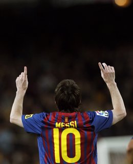 Leo Messi Tras Marcar Cuatro Goles Al Espanyol