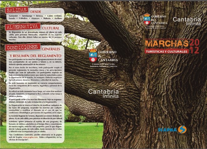 Programa De Marchas Turísticas Y Culturales 2012 Del Gobierno De Cantabria