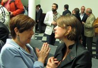 Elena Cortés espera que "nuevas políticas de izquierda alumbren un nuevo futuro" para Andalucía