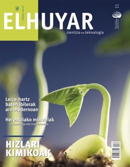 "Elhuyar" aldizkariaren zenbaki berriaren azala