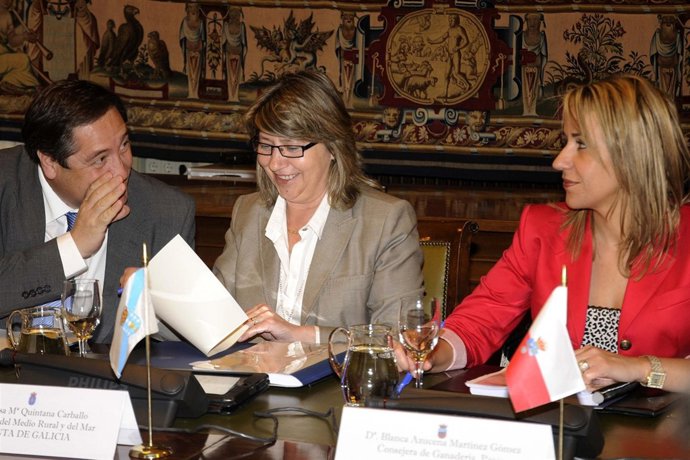 La Conselleira Do Medio Rural E Do Mar, Rosa Quintana