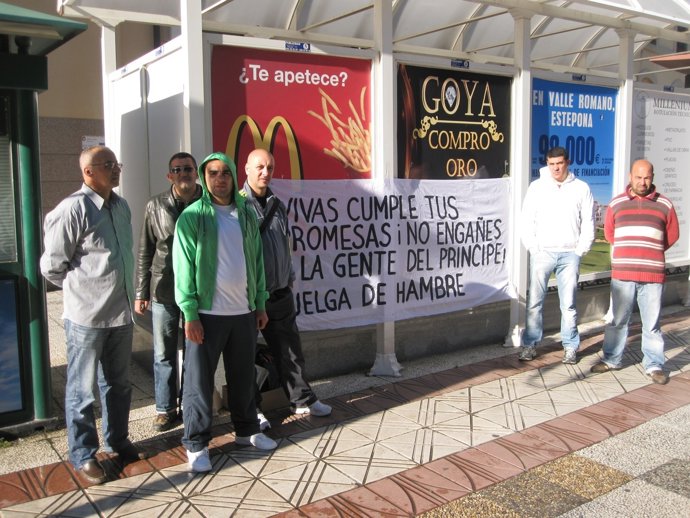 Parados Reclaman Empleo En Ceuta.