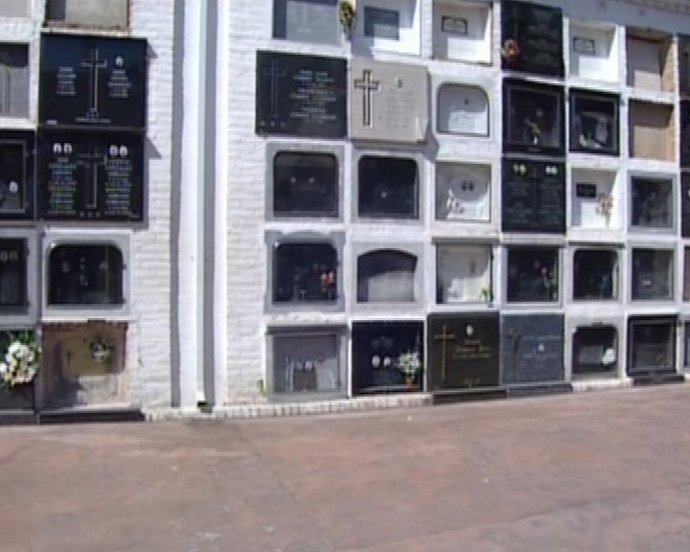 Imagen de un cementerio