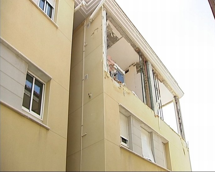 Vivienda Donde Se Ha Producido La Explosión De Gas En Segur De Calafell