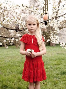 La Hija De Natalia Vodianova Posa Para Una Campaña De Moda Infantil