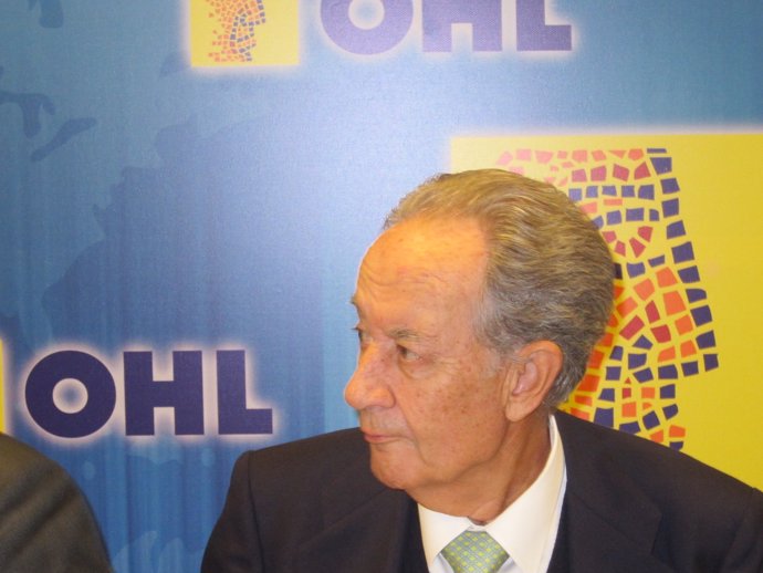 El Presidente De OHL, Juan Miguel Villar Mir
