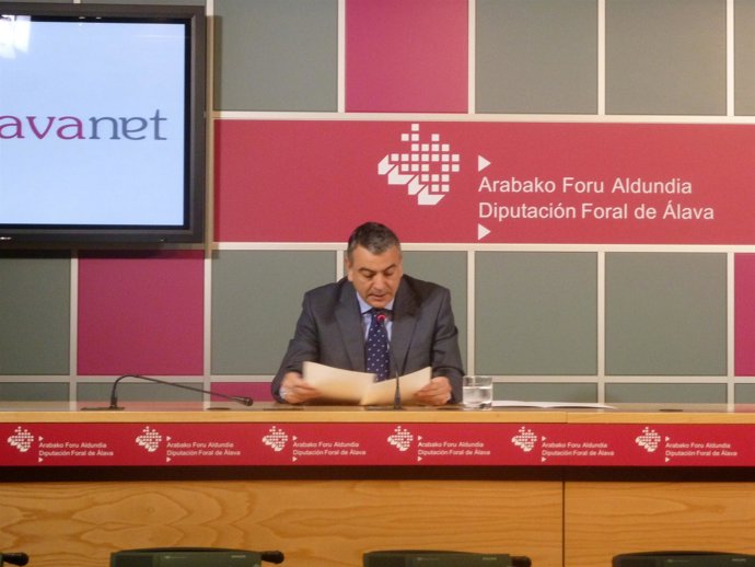 El Diputado General De Álava, Javier De Andrés.