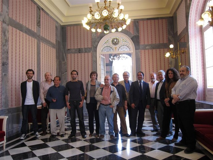 Algunos De Los Protagonistas De La Exposición