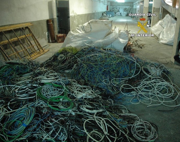 Cobre Incautado A Los 13 Detenidos En Mallorca